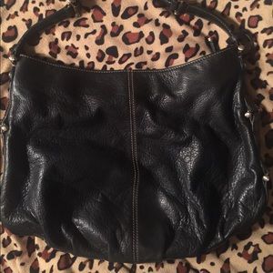 Liz Claiborne soft black leather bag!!!